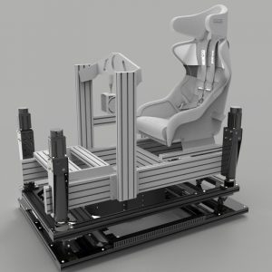 Plattform mit Traction Loss und 4 Aktuatoren