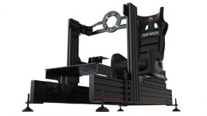 TR8020 Black TR160 Mach 2 160mm x 40mm Aluminium Cockpit with Direct Front Wheel Mount and GT Style Seat