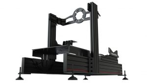 TR8020 Black TR160 Mach 2 160mm x 40mm Aluminium Cockpit with Direct Front Wheel Mount